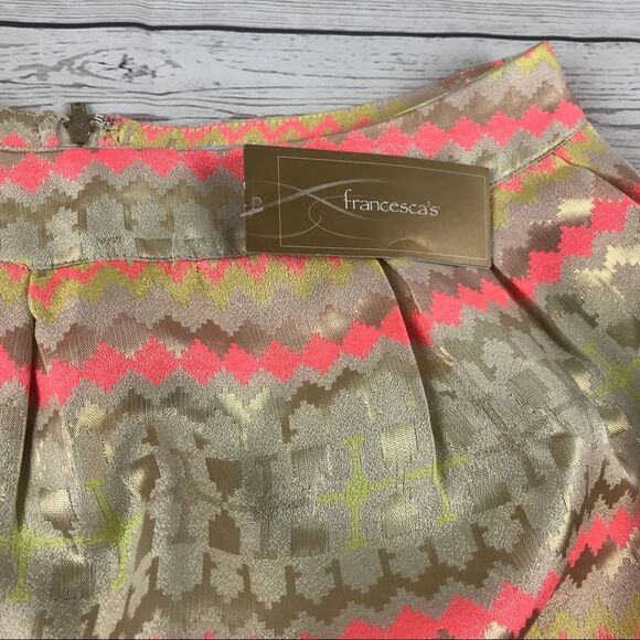 7. NWT Francesca’s Beautiful Skirt. Sz L - Picture 5 of 5